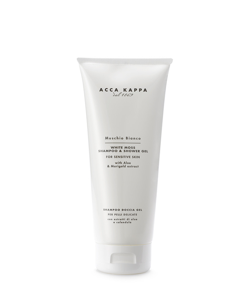 SHAMPOO E BAGNODOCCIA MUSCHIO BIANCO €16 SHAMPOO E BAGNODOCCIA MUSCHIO BIANCO €16